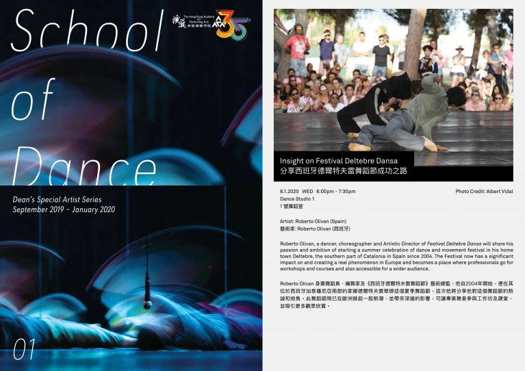 Public Talk - Insight on Festival Deltebre Dansa (Cancelled)