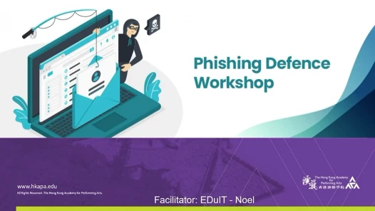 Phishing Defence Workshop