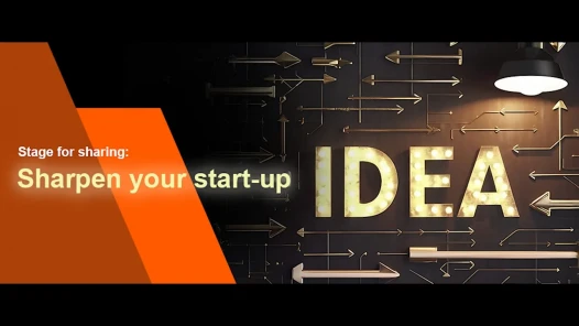 Thumbnail Stage for sharing: Sharpen your start-up idea