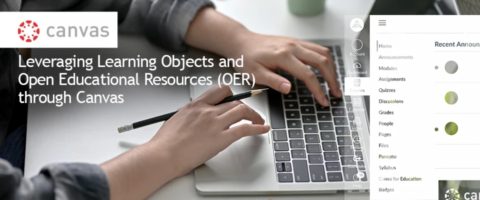 Leveraging Learning Objects and Open Educational Resources (OER) through Canvas