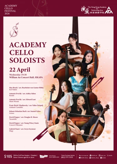 Thumbnail Academy Cello Festival 2026: Academy Cello Soloists