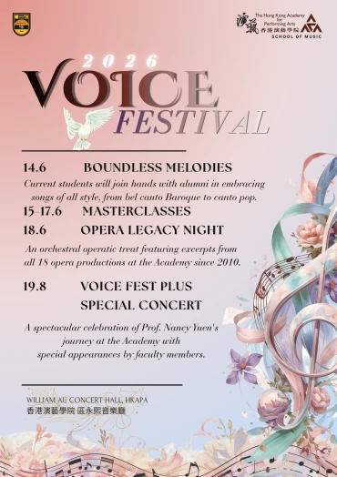 Thumbnail Academy Voice Festival 2026