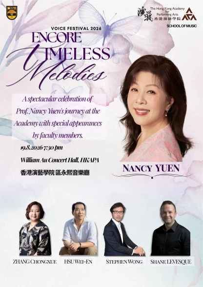 Thumbnail Academy Voice Festival 2026: Encore Timeless Melodies