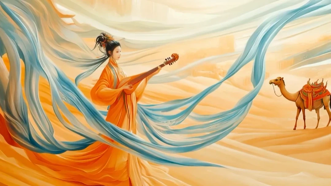 Celestial Melodies. Pipa Piece: Flying Over the Silk Road