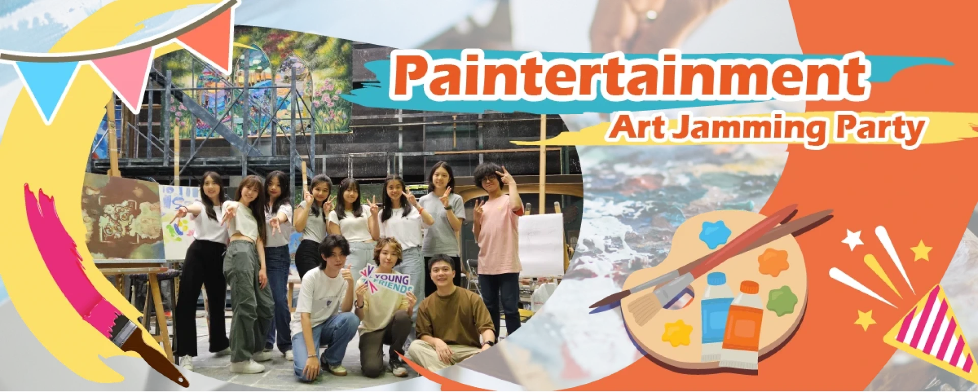 Project A 2023 - Paintertainment: Art Jamming Party