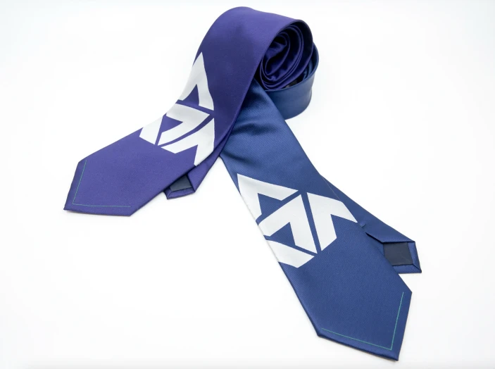 領帶（紫色/海軍藍）