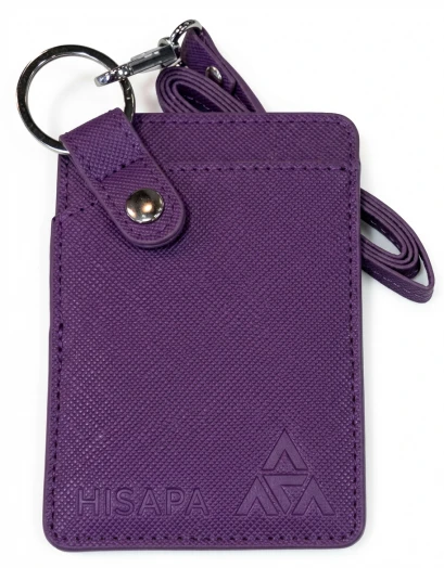 掛繩證件夾（紫色）