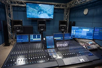 Digital Sound Suite 1 with Dolby Atmos, Pro Tools Ultimate, AVID S6 and Meyer Sound systems