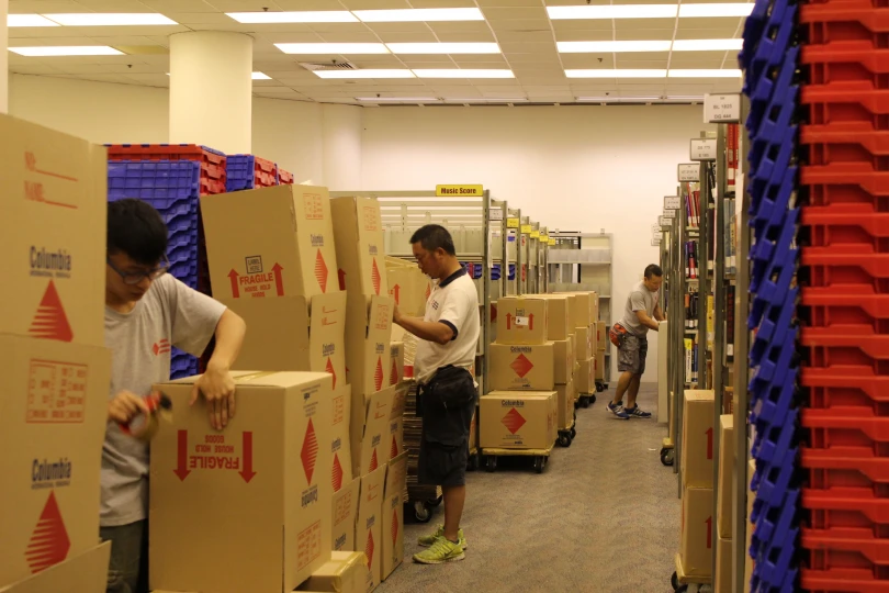 Packing of Library Collection (3)