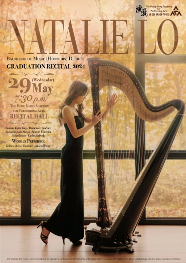 Thumbnail Academy Bachelor of Music (Honours) Degree Graduation Recital: Lo Yin-wah Natalie (Harp)