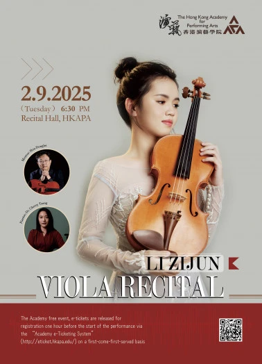 Thumbnail Academy Viola Recital by Li Zijun