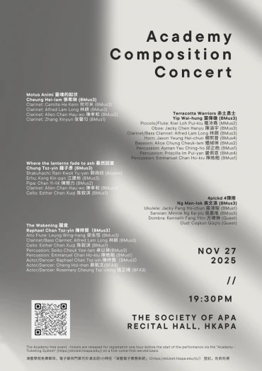 Thumbnail Academy Composition Concert