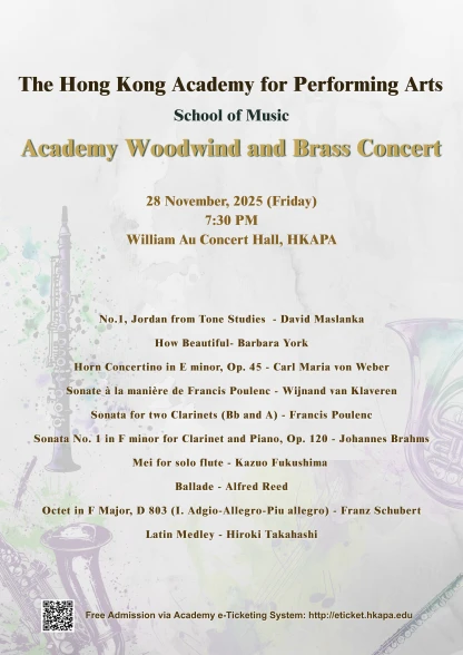 Thumbnail Academy Woodwind and Brass Concert