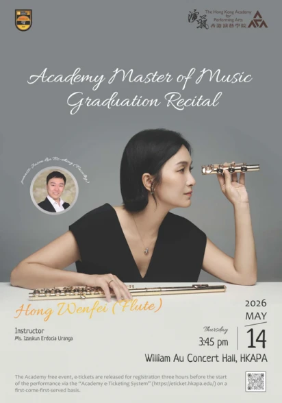 Thumbnail Academy Master of Music Graduation Recital - Hong Wenfei (Flute)