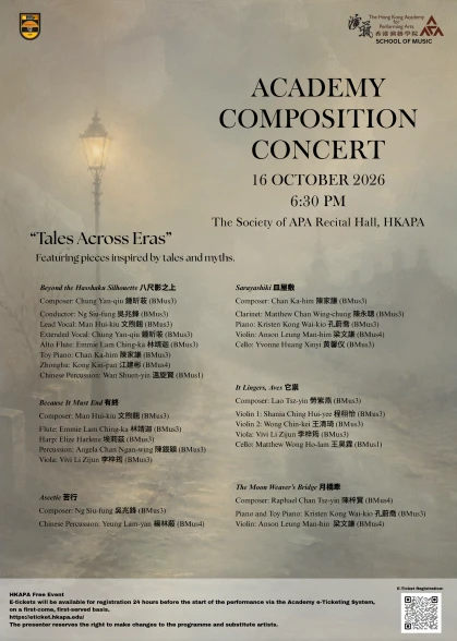 Thumbnail Academy Composition Concert