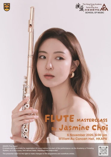 Thumbnail Flute Masterclass by Jasmine Choi